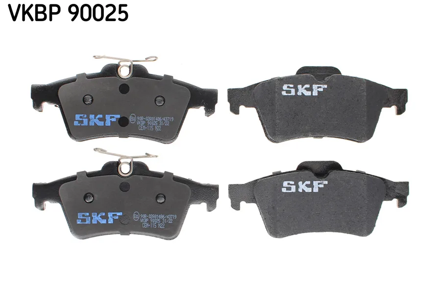 Комплект спирачно феродо, дискови спирачки SKF