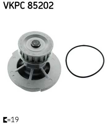 Водна помпа, охлаждане на двигателя SKF