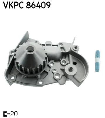 Водна помпа, охлаждане на двигателя SKF