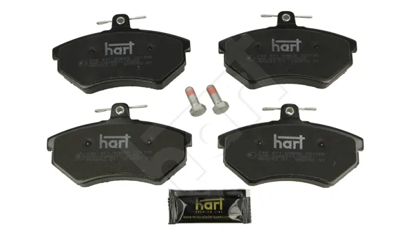 Комплект спирачно феродо, дискови спирачки HART