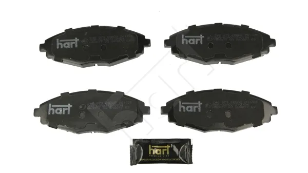 Комплект спирачно феродо, дискови спирачки HART