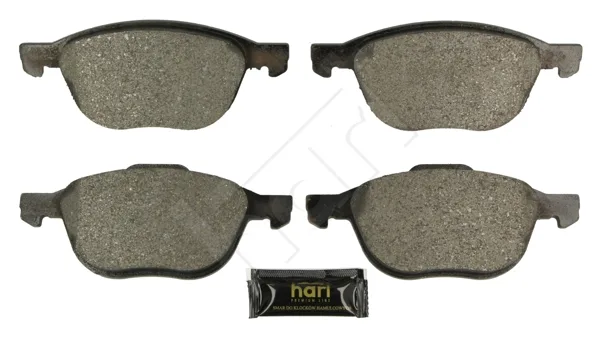 Комплект спирачно феродо, дискови спирачки HART