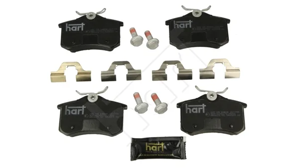 Комплект спирачно феродо, дискови спирачки HART