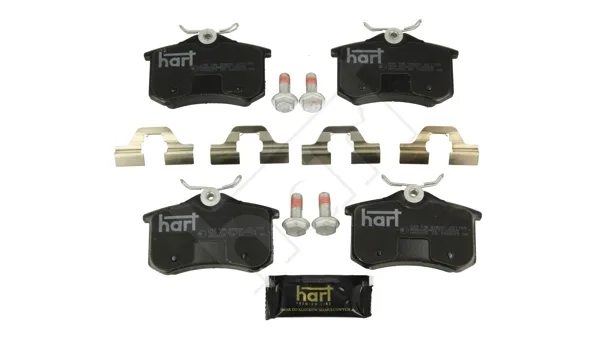 Комплект спирачно феродо, дискови спирачки HART