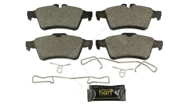 Комплект спирачно феродо, дискови спирачки HART