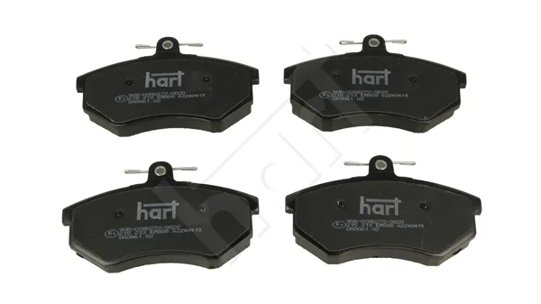 Комплект спирачно феродо, дискови спирачки HART