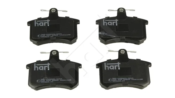 Комплект спирачно феродо, дискови спирачки HART