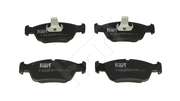 Комплект спирачно феродо, дискови спирачки HART