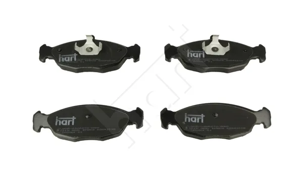 Комплект спирачно феродо, дискови спирачки HART