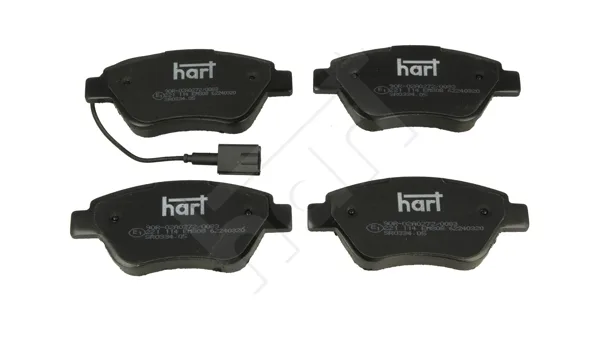Комплект спирачно феродо, дискови спирачки HART