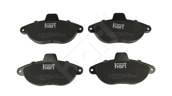 Комплект спирачно феродо, дискови спирачки HART
