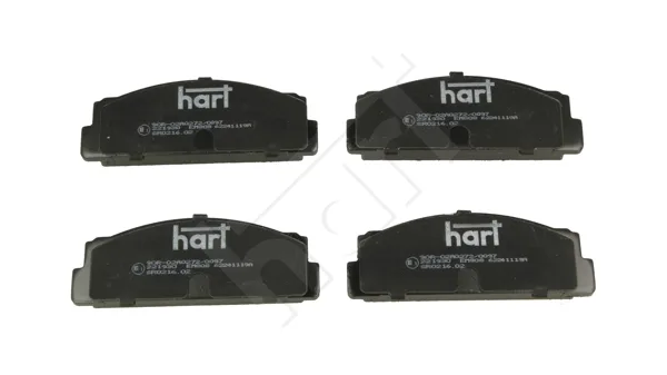Комплект спирачно феродо, дискови спирачки HART