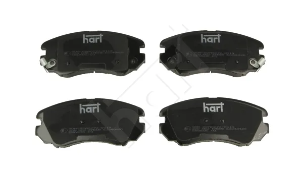 Комплект спирачно феродо, дискови спирачки HART
