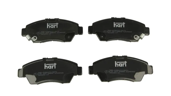 Комплект спирачно феродо, дискови спирачки HART