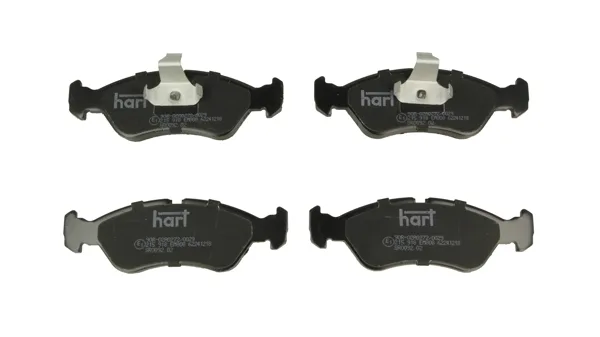 Комплект спирачно феродо, дискови спирачки HART