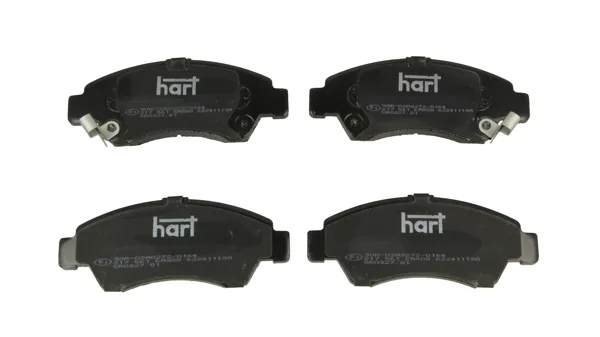 Комплект спирачно феродо, дискови спирачки HART