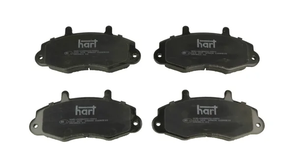 Комплект спирачно феродо, дискови спирачки HART