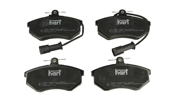 Комплект спирачно феродо, дискови спирачки HART