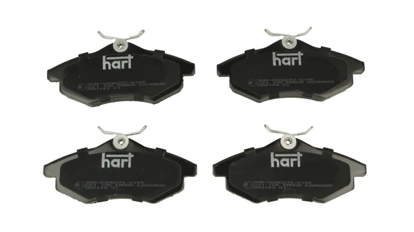 Комплект спирачно феродо, дискови спирачки HART