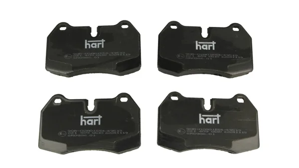 Комплект спирачно феродо, дискови спирачки HART