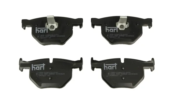 Комплект спирачно феродо, дискови спирачки HART