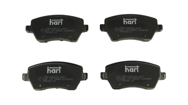 Комплект спирачно феродо, дискови спирачки HART