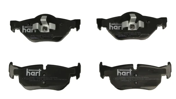 Комплект спирачно феродо, дискови спирачки HART