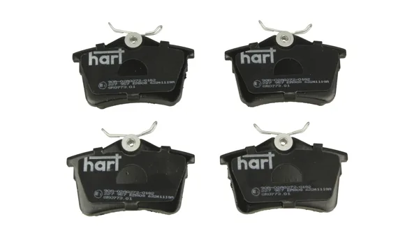 Комплект спирачно феродо, дискови спирачки HART