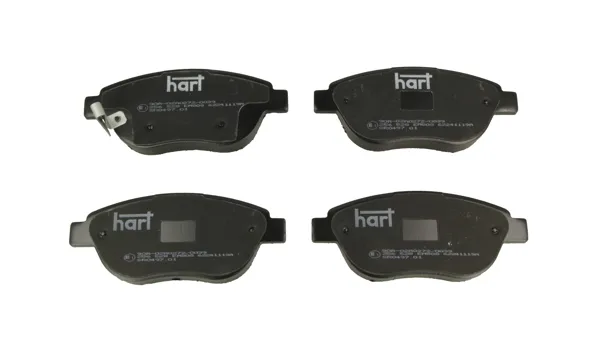 Комплект спирачно феродо, дискови спирачки HART