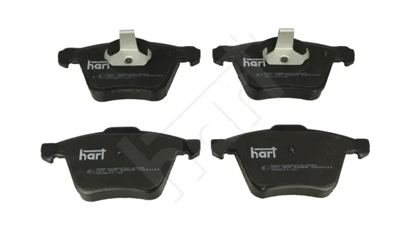 Комплект спирачно феродо, дискови спирачки HART