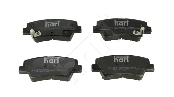 Комплект спирачно феродо, дискови спирачки HART