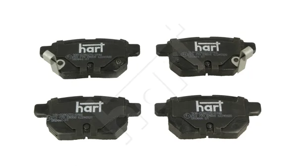 Комплект спирачно феродо, дискови спирачки HART