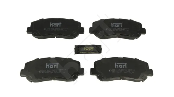 Комплект спирачно феродо, дискови спирачки HART