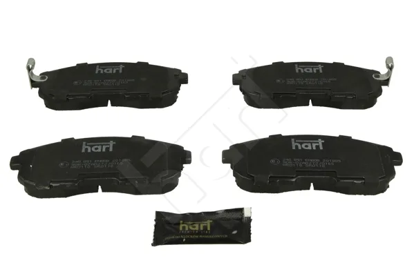 Комплект спирачно феродо, дискови спирачки HART