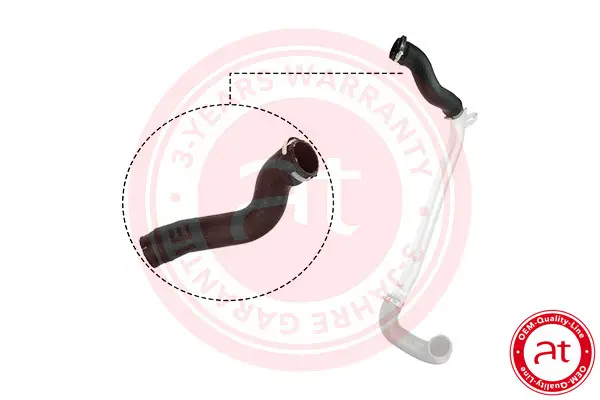 въздуховод за турбината at autoteile germany