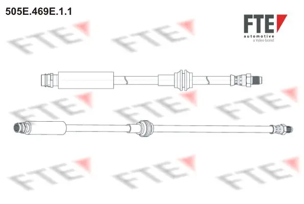 Спирачен маркуч FTE