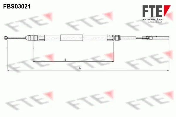 Жило, ръчна спирачка FTE