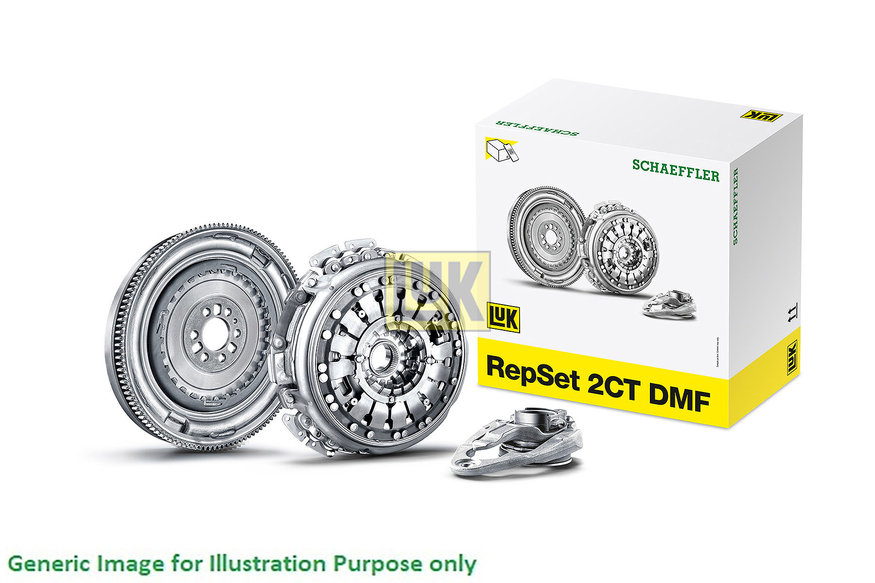 LuK RepSet 2CT DMF , комплект съединител Schaeffler LuK