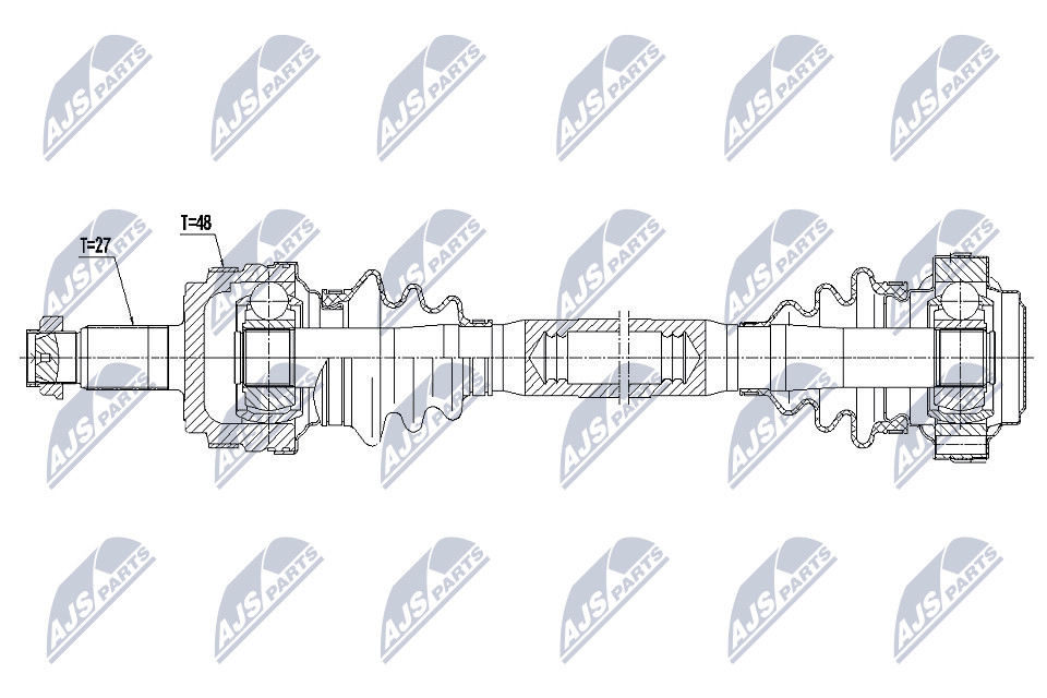 полуоска NTY                 