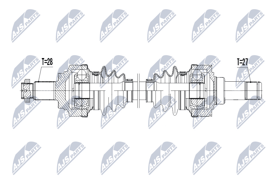 полуоска NTY                 