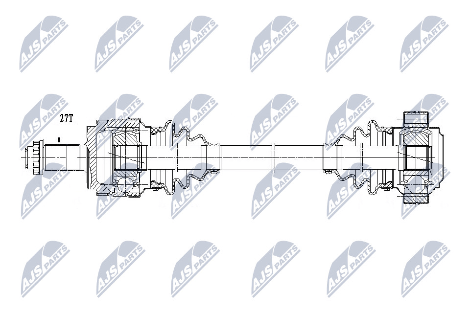 полуоска NTY                 