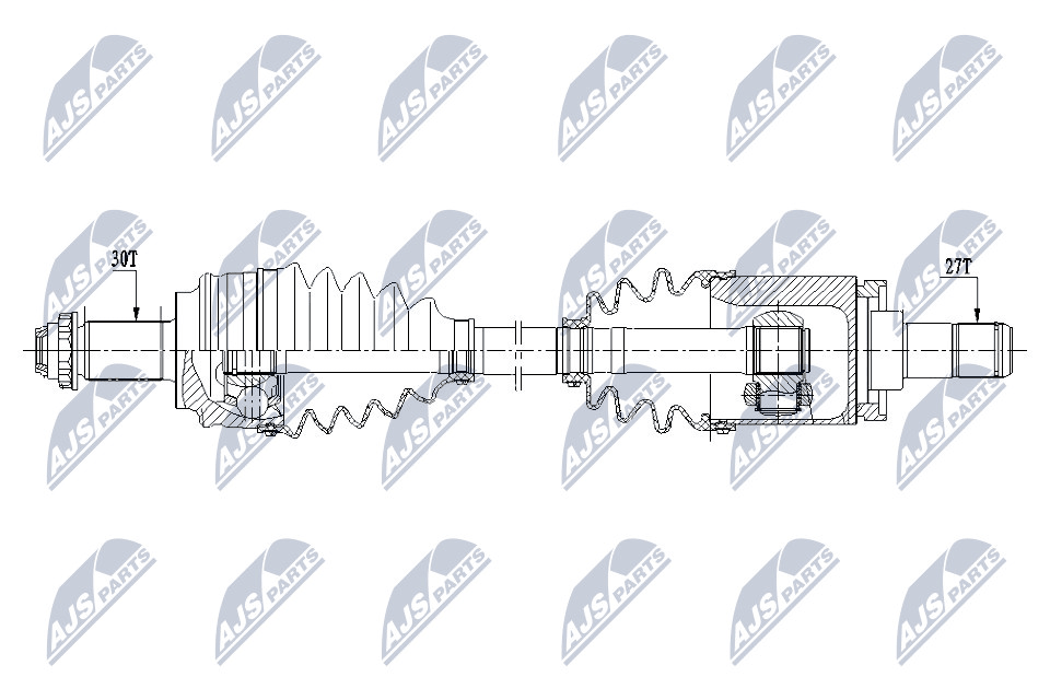 полуоска NTY                 