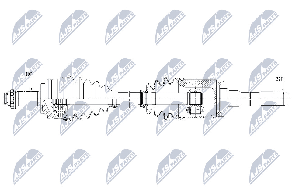 полуоска NTY                 