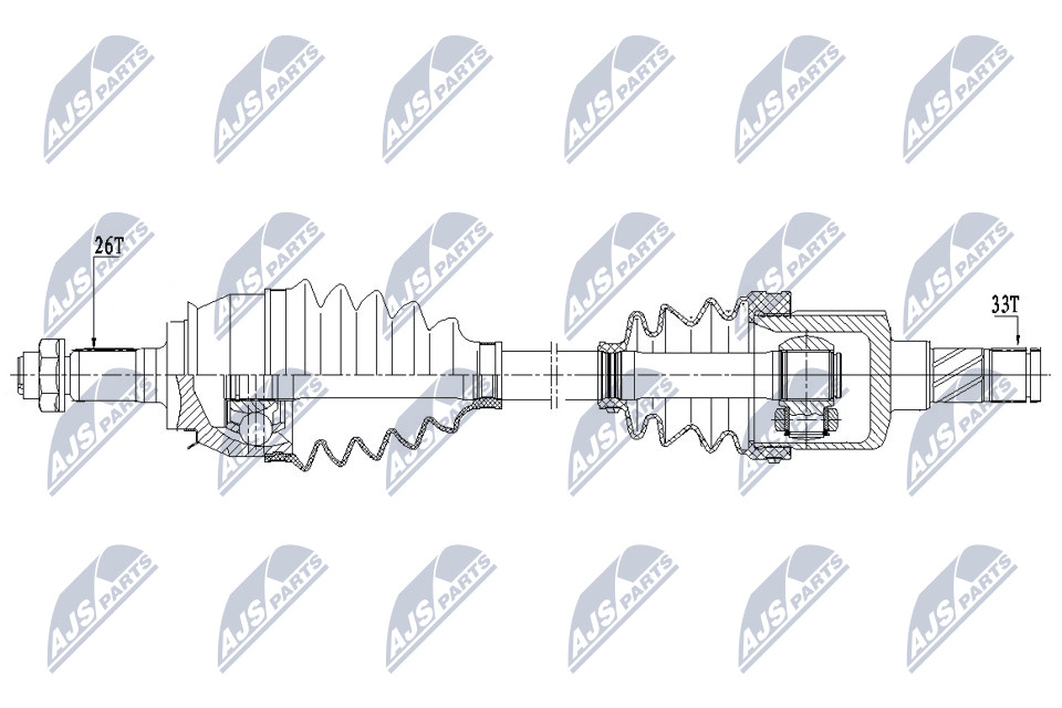полуоска NTY                 