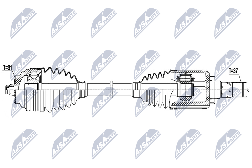 полуоска NTY                 