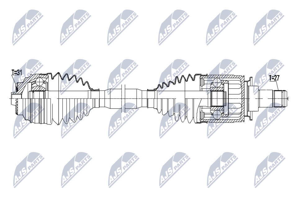 полуоска NTY                 