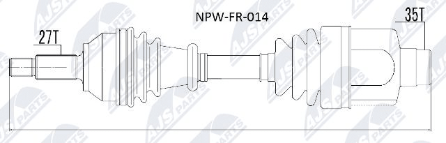 полуоска NTY                 