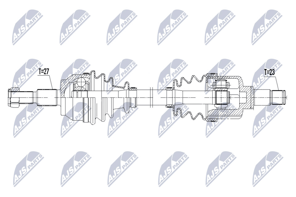 полуоска NTY                 
