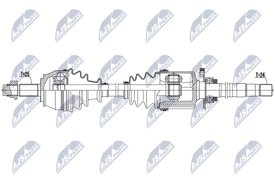 полуоска NTY                 
