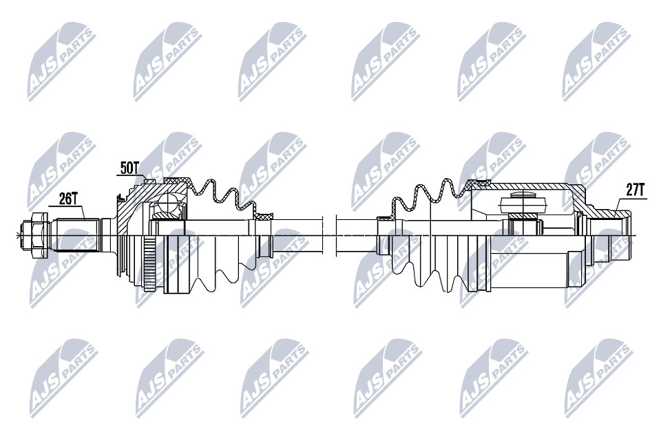 полуоска NTY                 